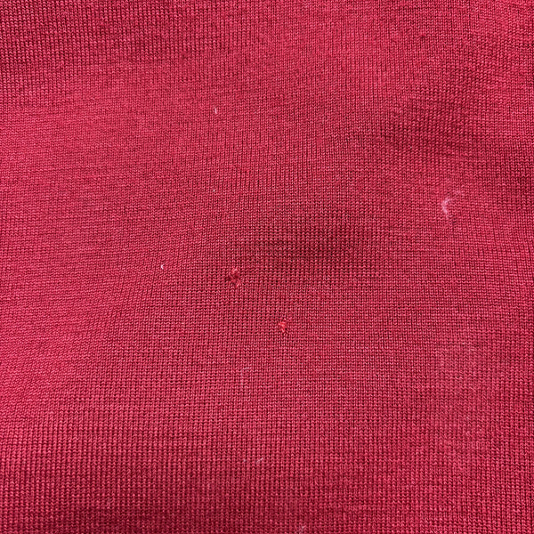 Vintage Paul & Shark Yachting Embroidered Branding Red V Neck Sweatshirt circa 1990's