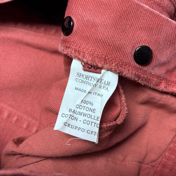 Vintage Stone Island Marina AW 1992 Orange Jeans
