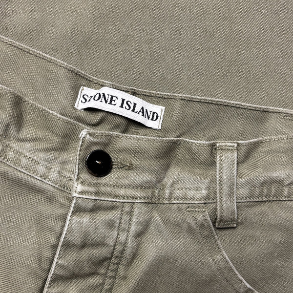 Vintage Stone Island Marina AW 1992 Green Jeans