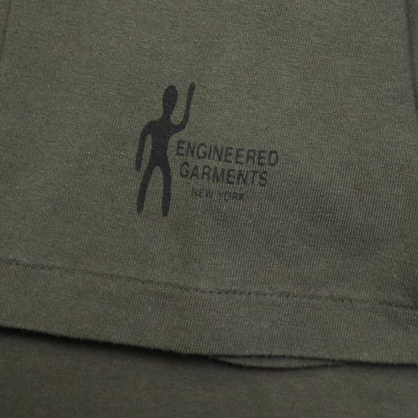 Engineered Garments Green Workaday Pocket T-Shirt circa 2010's
