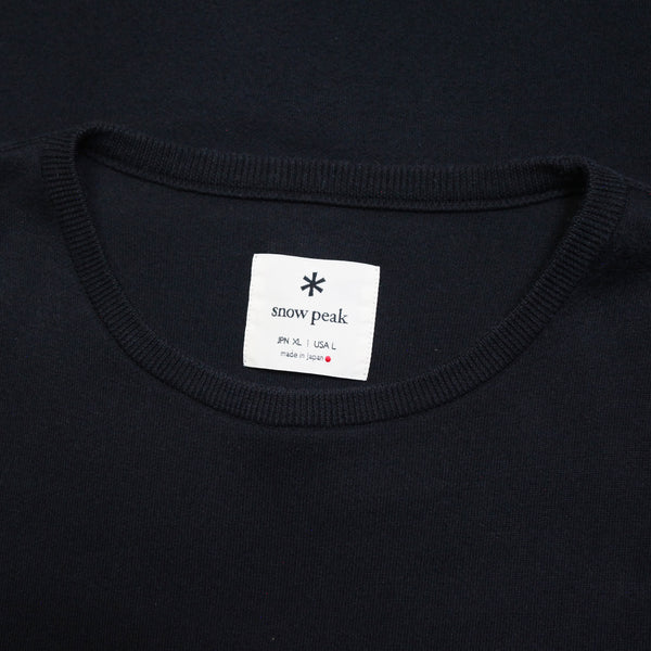 Snow Peak Light Knit Stretch Pocket T-Shirt circa 2010's